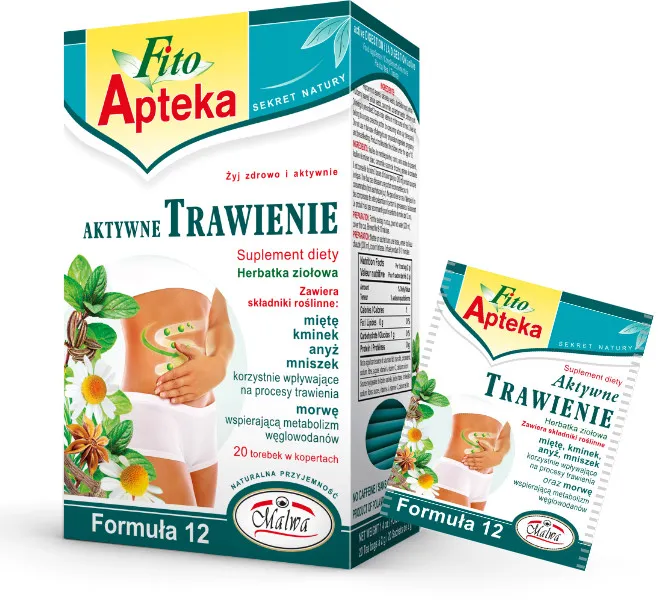 Herbaty Funkcjonalne Fito Apteka - Aktywne Trawienie