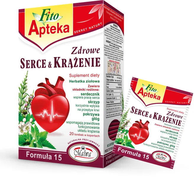 Herbaty Funkcjonalne Fito Apteka - Zdrowe Serce i Krążenie