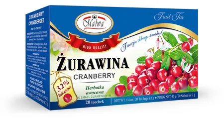 Fruit tea - Żurawina