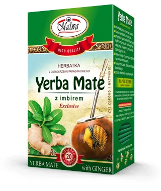 Herbata Yerba Mate z Imbirem