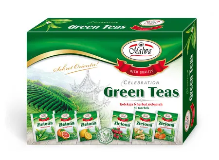 Bombonierka Herbat Zielonych - Celebration Green Teas