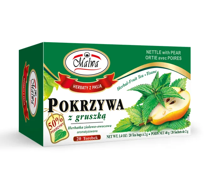 Herbata Ziołowa - Pokrzywa z gruszką