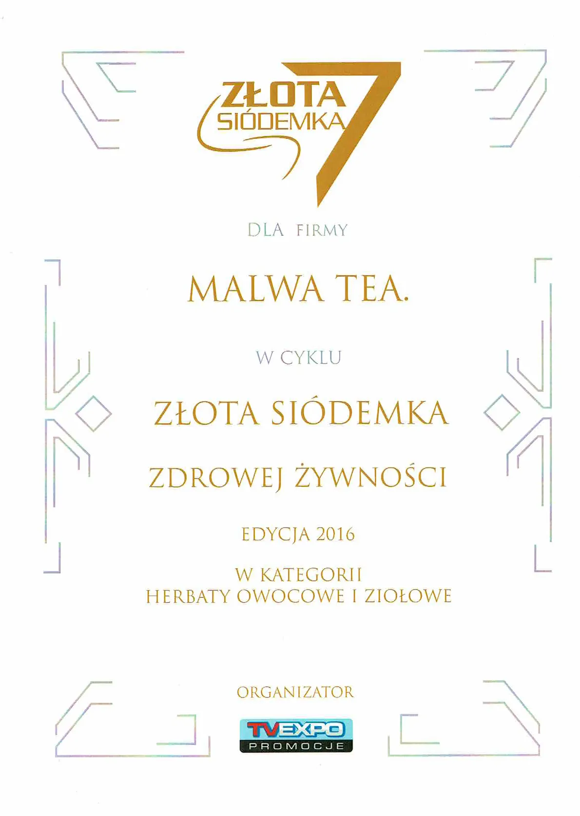 Malwa Tea - Złota Siódemka